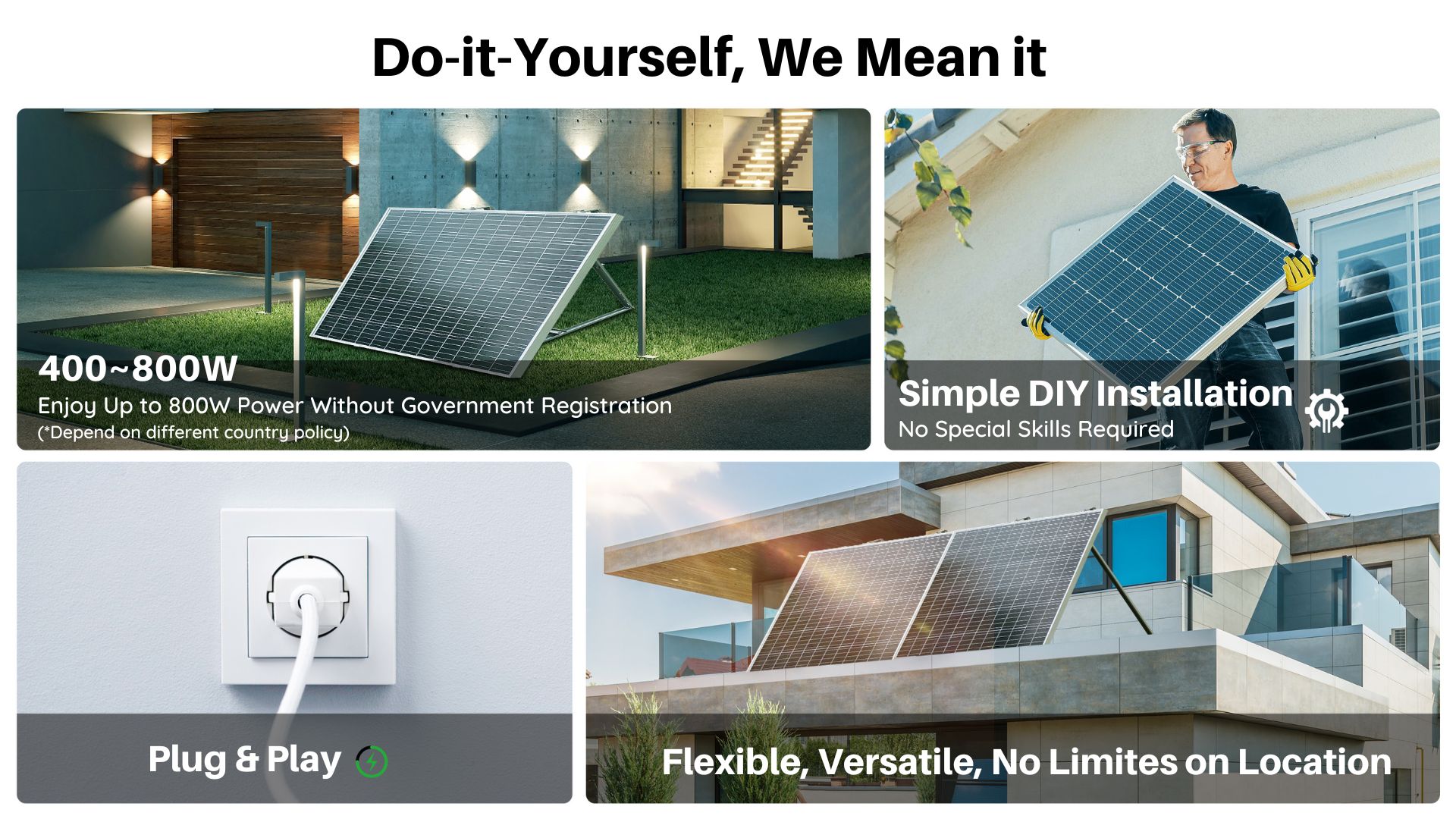 solahope E series diy ongrid solar power sytsem