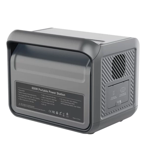 Solahope M800 Portable Power Station 800w power 512wh capacity