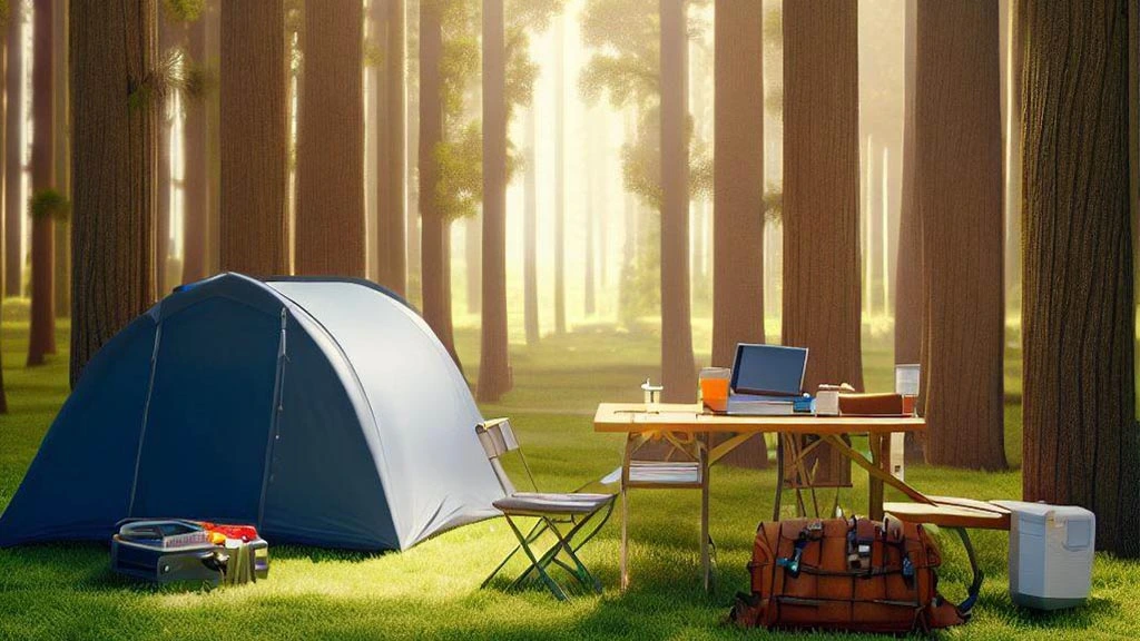 how to have electricity while camping. solahope