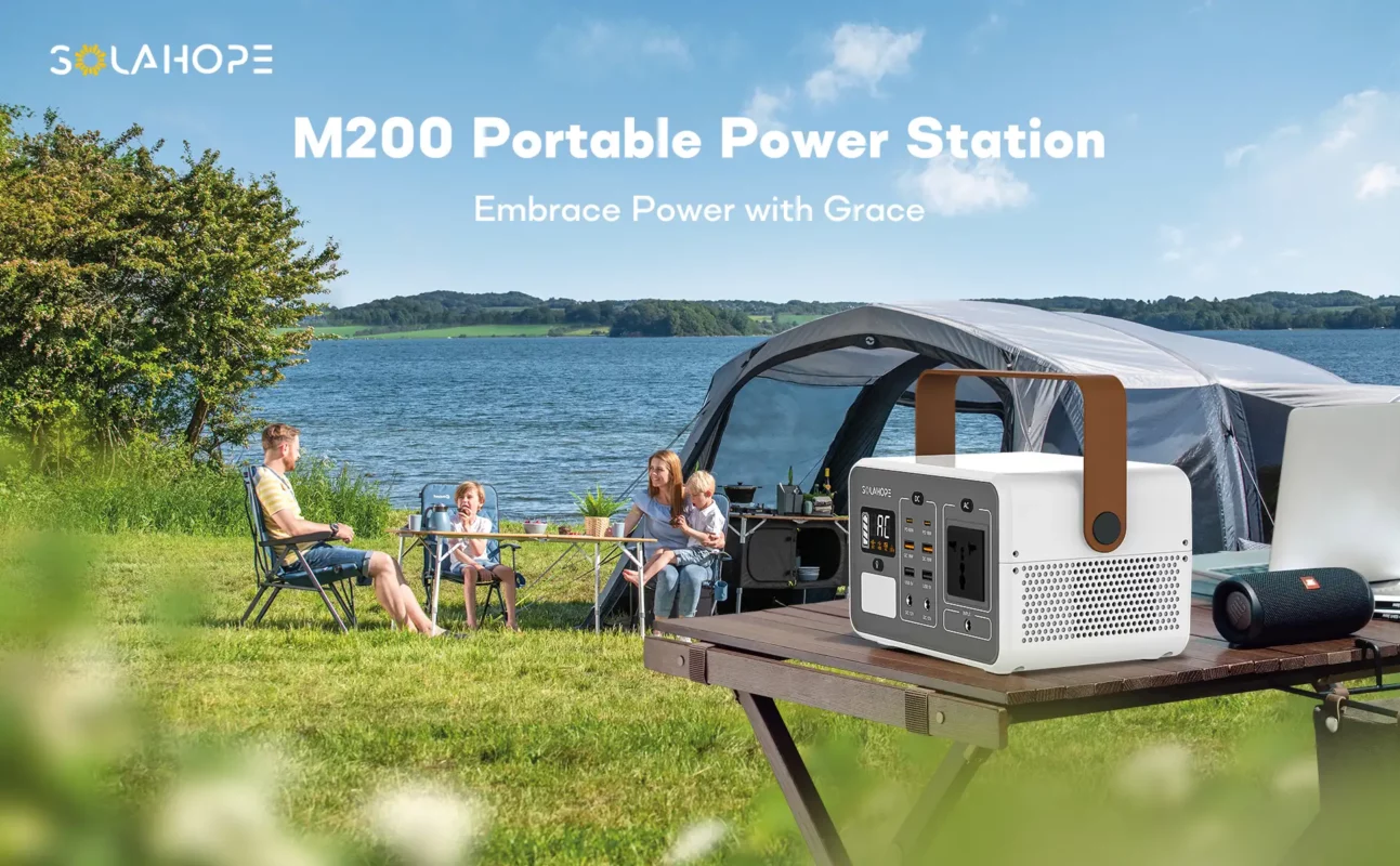 solahope m200 portable power station