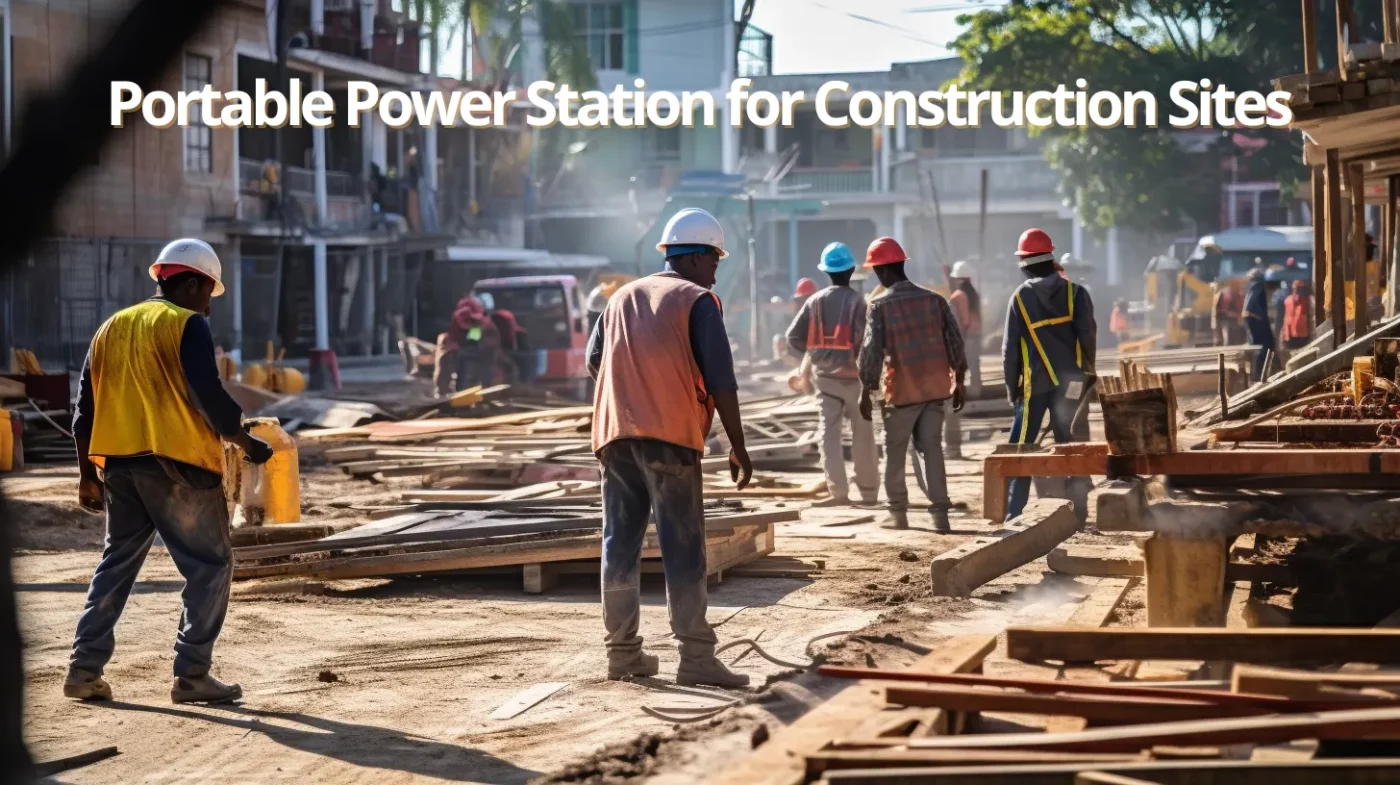 Portable Power Station for Construction Sites