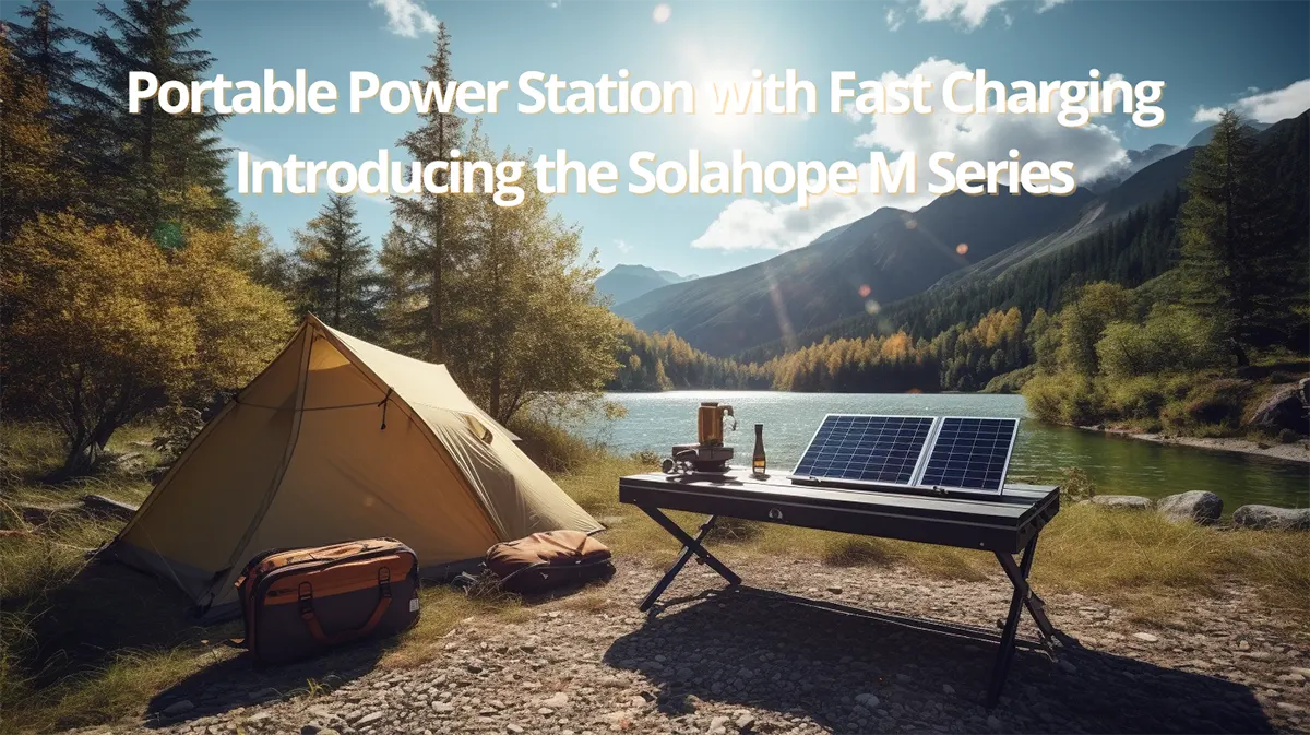 Portable Power Station with Fast Charging