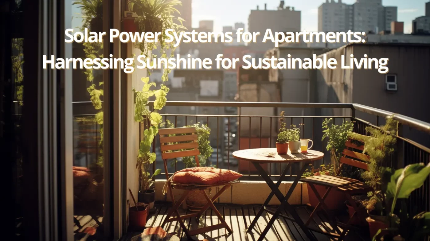 Solar Power Systems for Apartments Harnessing Sunshine for Sustainable Living